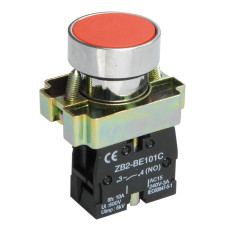 Кнопка управления LAY5-BA42 без подсветки красная 1р IEK Кнопка управления LAY5-BA42 без подсветки красная 1р IEK