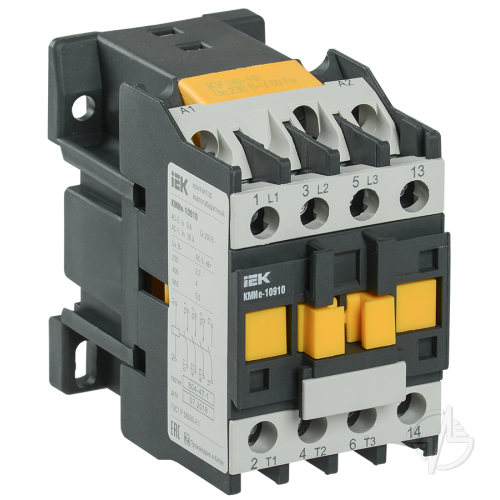 Контактор КМИе-10910 9А 230В/АС3 1НО IEK