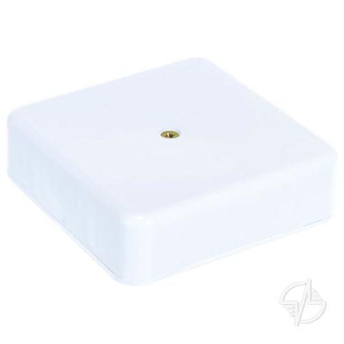 Коробка распаячная 75х75х20 (без клеммы) белая IP40 (100/3000) ЭРА (Б0031164)
