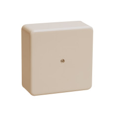 Коробка клеммная 75х75х20 слоновая кость IP20 (КМ41212-02) Коробка клеммная 75х75х20 слоновая кость IP20 (КМ41212-02)