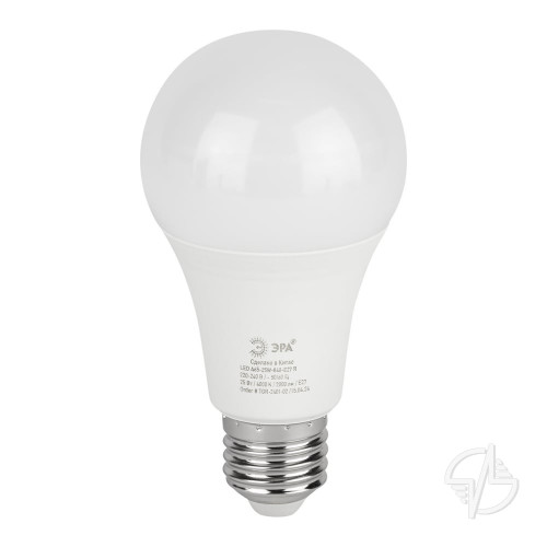 Лампа светодиодная LED 25 Вт 2500Лм 4000К груша нейтральный E27 220-240В LED A60-25W-840-E27 Green Line ЭРА (Б0067117)