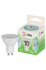 Лампа светодиодная LED 10 Вт 1000Лм 4000К MR16-10W-840-GU10 GU10 софит яркий белый свет Green Line (Б0066993)