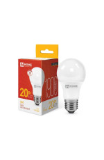 Лампа светодиодная LED-A60-VC 20Вт 230В Е27 3000К 1900Лм IN HOME (4690612020297)