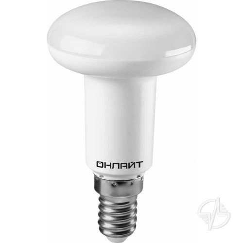 Лампа светодиодная LED рефлекторная 5вт Е14 R50 дневной ОНЛАЙТ (61142)