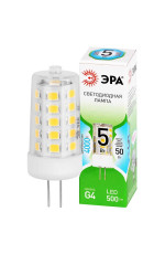 Лампа светодиодная LED 7Вт 700Лм 6500К G4-JC-7W-865-12V G4 капсула холодный дневной свет Green Line (Б0067194)