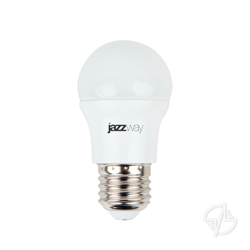 Лампа светодиодная LED 9Вт Е27 холодный белый матовый шар (2859662A)