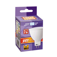 Лампа светодиодная PLED POWER JCDR 7w GU5.3 4000K jazzway (1033512)