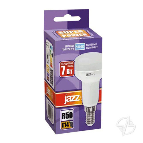 Лампа светодиодная рефлекторная LED 7Вт E14 R50 230V/50Hz 5000K SP jazzway (1033635)