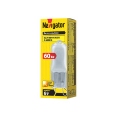 Лампа галогенная Navigator 60вт 220в G9 капсульная матовая (94233 NH-JCD9)