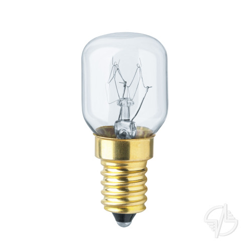 Лампа накаливания РН 15вт 230в Е14 T25 CL для духовых шкафов (61207 NI-T25)