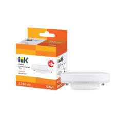Лампа светодиодная ECO T75 таблетка 10Вт 230В 4000К GX53 IEK (LLE-T80-10-230-40-GX53)