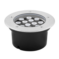 Светодиодный светильник тротуарный (грунтовый) Feron SP4114 12W RGB 230V IP67 (32023)