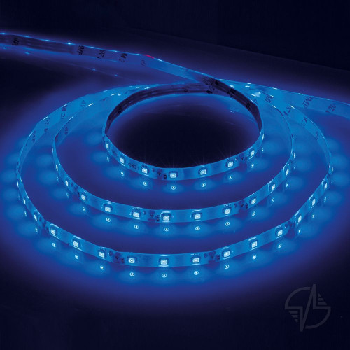 Cветодиодная LED лента Feron LS603, 60SMD(2835)/м 4.8Вт/м 5м IP20 12V синий (27673)