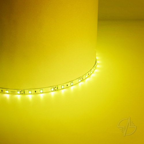 Cветодиодная LED лента Feron LS604, 60SMD(2835)/м 4.8Вт/м 5м IP65 12V желтый (27674)