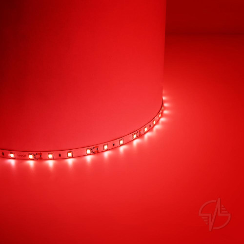 Cветодиодная LED лента Feron LS604, 60SMD(2835)/м 4.8Вт/м 5м IP65 12V красный (27676)