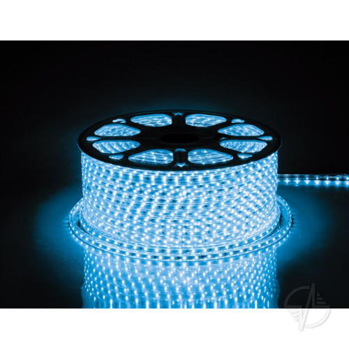 Cветодиодная LED лента Feron LS704, 60SMD(2835)/м 4.4Вт/м 100м IP65 220V синий (26242)