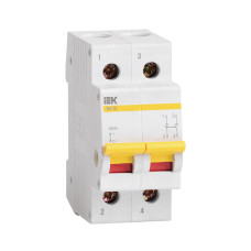 Выключатель нагрузки (мини-рубильник) ВН-32 2Р 40А IEK