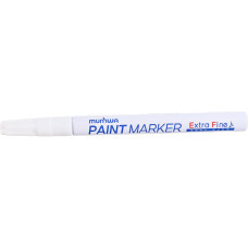 Маркер-краска Extra Fine Paint Marker белая, 1мм, нитро-основа (Б0048236)