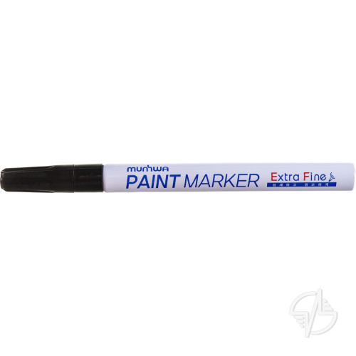 Маркер-краска Extra Fine Paint Marker черная, 1мм, нитро-основа (EFPM-01)