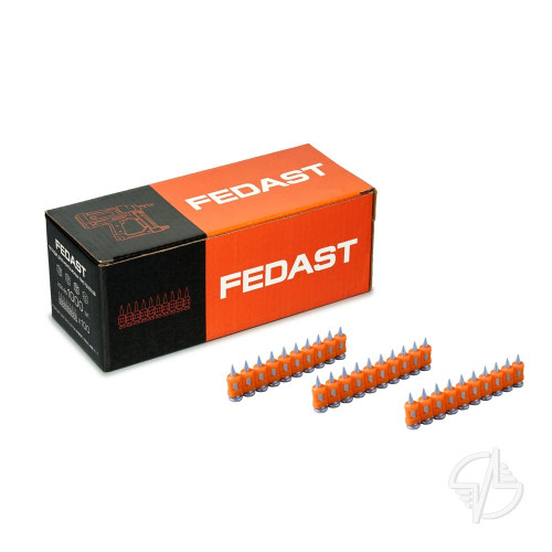 Гвозди 3.0x22 мм для монтажного пистолета с кованным наконечник (1000шт/уп) Fedast (fd3022mgbp)