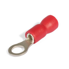 Наконечник кабельный кольцевой изолированный НКИ 1.5-4 серия ПРОФИ КВТ (47472) Наконечник кабельный кольцевой изолированный НКИ 1.5-4 серия ПРОФИ КВТ (47472)