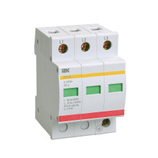 Ограничитель перенапряжения трехполюсный ОПС1-В 3п 30кА 400В (MOP20-3-B)