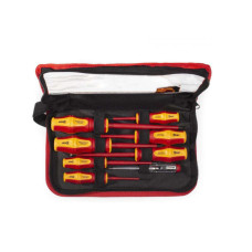 Набор диэлектрических отверток для работ под напряжением до 1000 В НИО-08 ПРОФИ КВТ (78619)