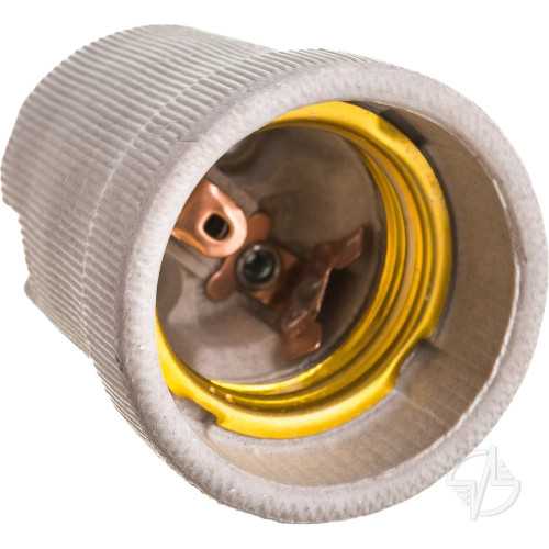 Патрон Е27 Д-002 керамический накладной IN HOME (4690612032153)