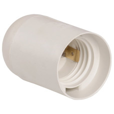 Патрон подвесной пластик Ппл27-04-К02 Е27 белый стикер на изделии IEK (EPP10-04-01-K01) Патрон подвесной пластик Ппл27-04-К02 Е27 белый стикер на изделии IEK (EPP10-04-01-K01)