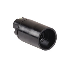 Патрон подвесной Пкб14-04-К01 карболитовый Е14 черный (индивидуальный пакет) IEK