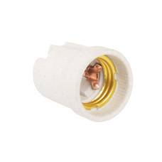 Патрон подвесной Пкр27-04-К43 керамический Е27 (индивидуальный пакет) IEK