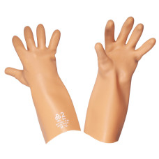 Перчатки диэлектрические латексные 1кВ