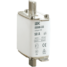 Плавкая вставка предохранителя ППНИ-39 габарит 3 630А IEK
