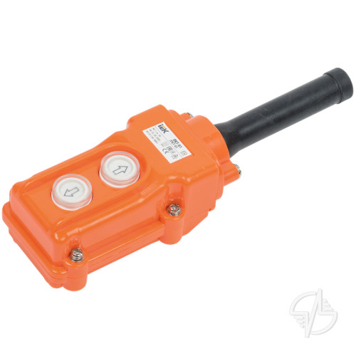 Пост кнопочный ПКТ-61 на 2 кнопки IP54 ABS-пластик IEK (BPU10-2)
