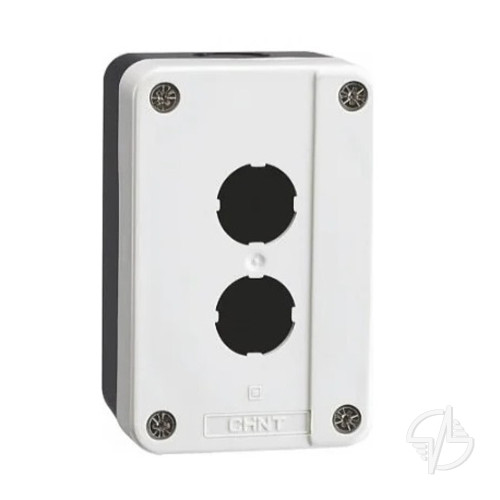 Корпус для кнопок NP2 2 места NP2-B02 CHINT (574885)