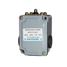 Выключатель путевой ВПК 2110Б У2 IP65 толкатель Электротехник/ВПК (ET000522)