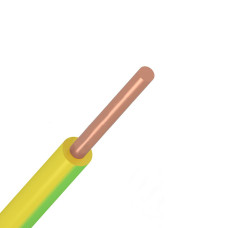 Провод ПУВ (ПВ1) 1х4 желто-зеленый Ж/З Элпром
