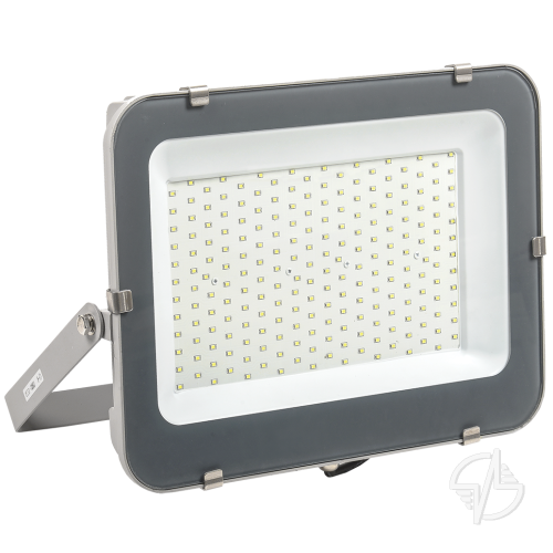 Прожектор светодиодный СДО07-200 IP65 серый IEK