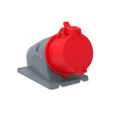 Розетка стационарная ССИ-115 16А-6ч/200/346-240/415В 3Р+РЕ+N IP44 MAGNUM IEK Розетка стационарная ССИ-115 16А-6ч/200/346-240/415В 3Р+РЕ+N IP44 MAGNUM IEK