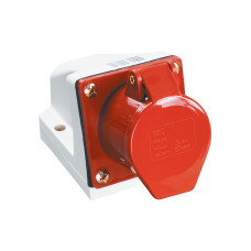 Розетка 114 стационарная 3Р+РЕ 16А 380В IP44 IEK