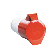 Розетка 214 переносная 3Р+РЕ 16А 380В IP44 IEK