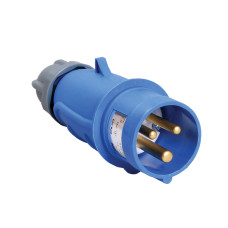 Вилка переносная ССИ-013 16А-6ч/200-250В 2Р+РЕ IP44 MAGNUM IEK Вилка переносная ССИ-013 16А-6ч/200-250В 2Р+РЕ IP44 MAGNUM IEK