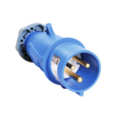 Вилка переносная ССИ-023 32А-6ч/200-250В 2Р+РЕ IP44 MAGNUM IEK