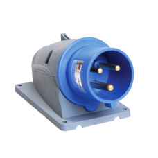 Вилка стационарная ССИ-523 32А-6ч/200-250В 2Р+РЕ IP44 MAGNUM IEK