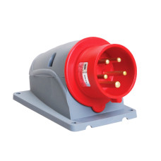 Вилка стационарная ССИ-525 32А-6ч/200/346-240/415В 3Р+РЕ+N IP44 MAGNUM IEK