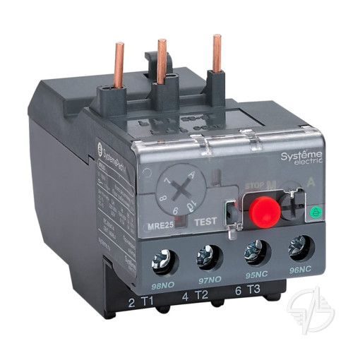 Реле перегрузки тепловое MRE F25 0.63-1.0 A КЛАСС 10 (LRE05) Systeme Electric (MRE251)