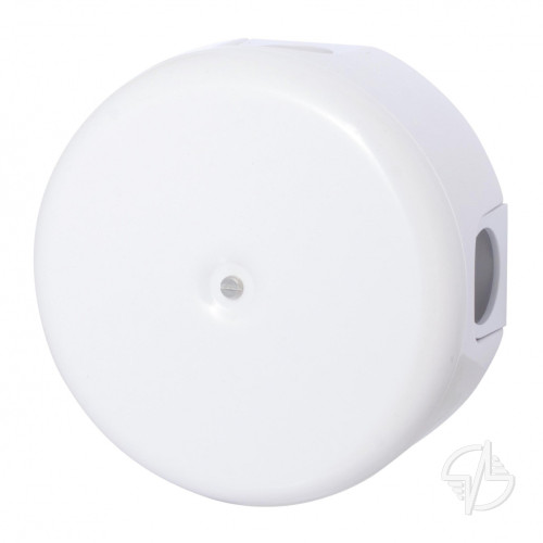 Распределительная коробка 110мм, пластик, цвет белый (4 кабельных ввода в комплекте) Bironi (B1-522-21-K)