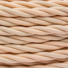 Ретро провод 3х2.5 песочное золото(50м) Bironi (B1-435-719-50)