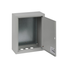 Корпус металлический ЩМП-1-1 (395х310х150мм) IP31 УХЛ3 серый SIMPLE ЭРА (Б0057143)