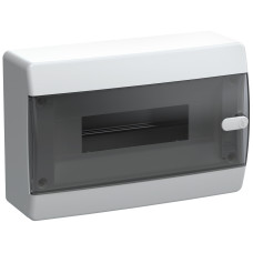 Корпус пластиковый навесной на 12 модулей ЩРН-П-12 IP41 UNION Compact черная прозрачная дверь IEK UNION (UIC-KP12-N-12-41-K01)